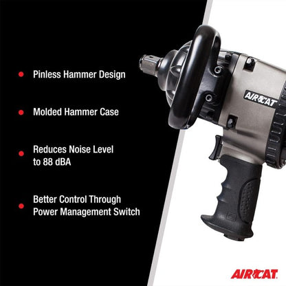 AIRCAT 1880 P A 1 Pistol Grip Impact Wrench