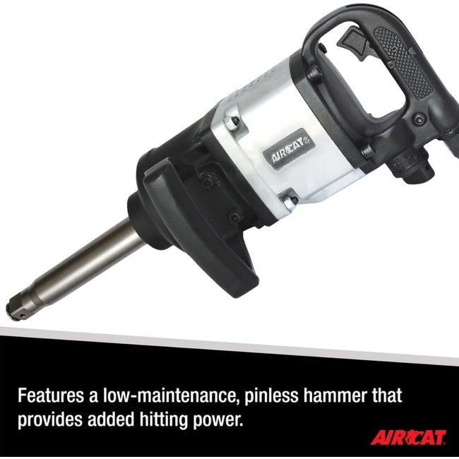 AIRCAT 1992 1 Straight Impact Wrench With 8 Extended Anvil
