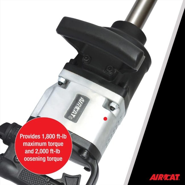 AIRCAT 1992 1 Straight Impact Wrench With 8 Extended Anvil