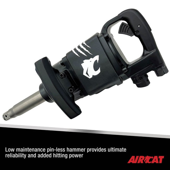 AIRCAT 1992 A 1 Straight Impact Wrench With 7 Extended Anvil
