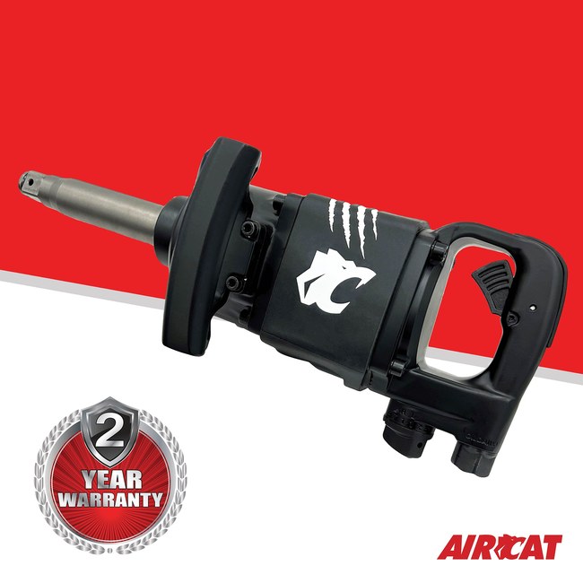 AIRCAT 1992 A 1 Straight Impact Wrench With 7 Extended Anvil