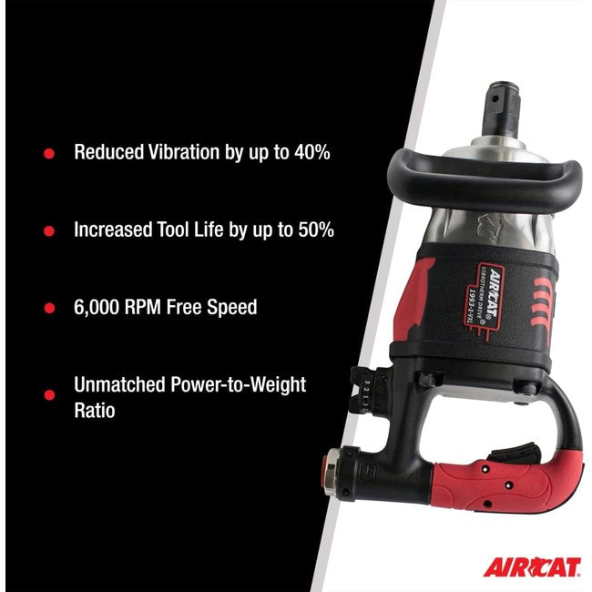 AIRCAT 1993 1 Vxl 1 Vibrotherm Drive Composite Straight Impact Wrench