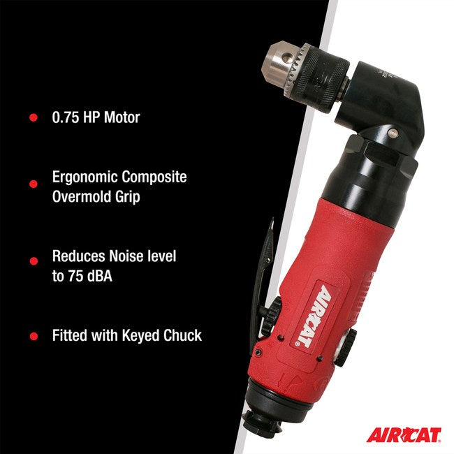 AIRCAT 4337 75 Hp 3 8 Angle Drill
