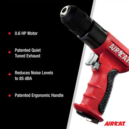 AIRCAT 4338 6 Hp 3 8 Composite Reversible Drill