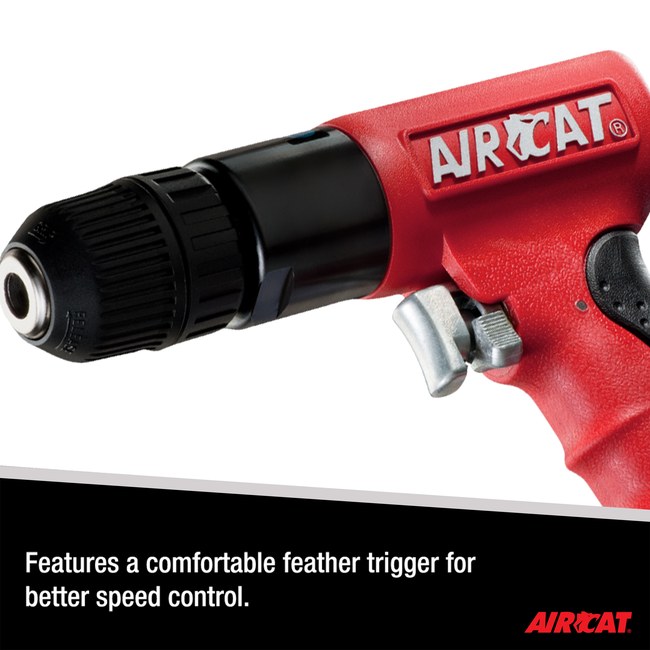 AIRCAT 4338 6 Hp 3 8 Composite Reversible Drill