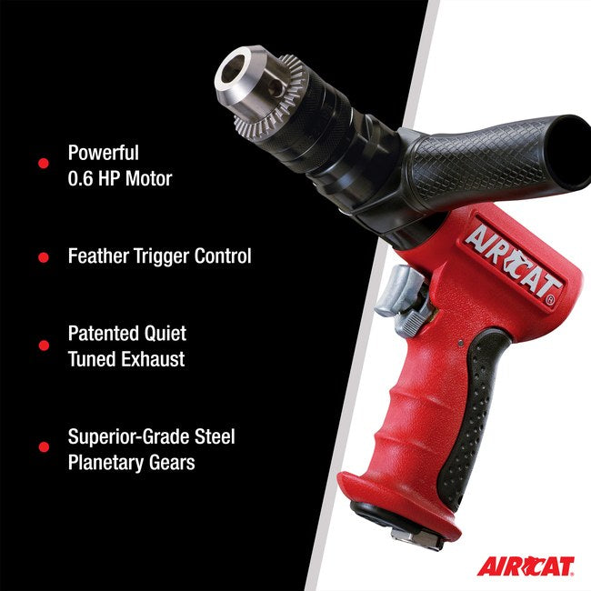 AIRCAT 4450 6 Hp 1 2 Composite Reversible Drill