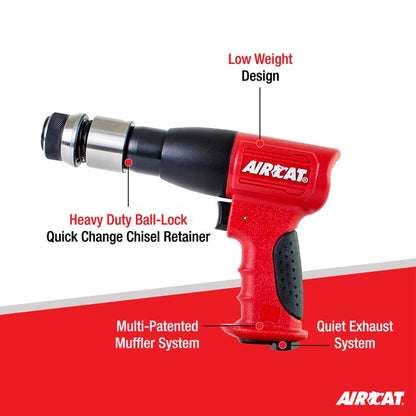 AIRCAT 5100 A T 401 Shank Composite Medium Stroke Air Hammer