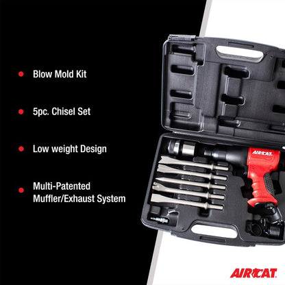 AIRCAT 5100 A 401 Shank Composite Medium Stroke Air Hammer Kit