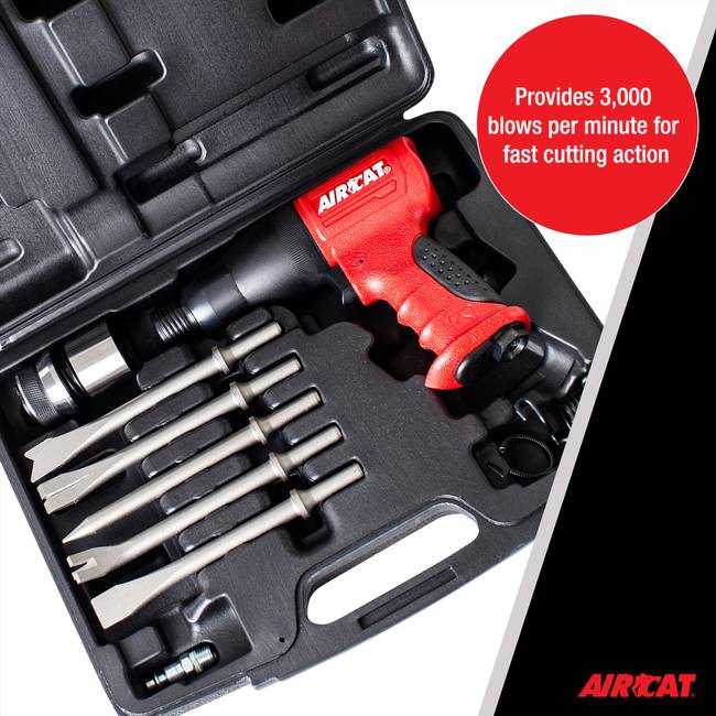AIRCAT 5100 A 401 Shank Composite Medium Stroke Air Hammer Kit