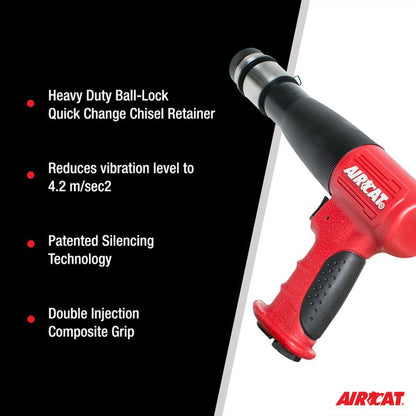 AIRCAT 5200 A T 401 Shank Composite Long Stroke Air Hammer