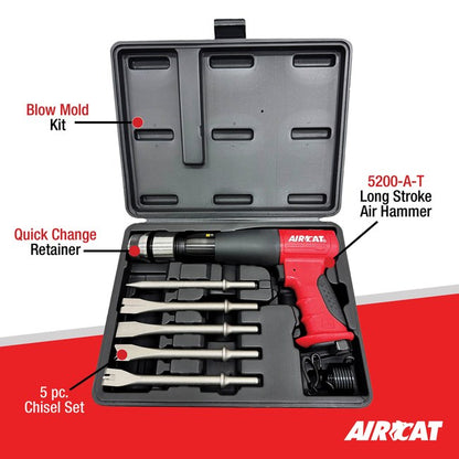 AIRCAT 5200 A 401 Shank Composite Long Stroke Air Hammer Kit