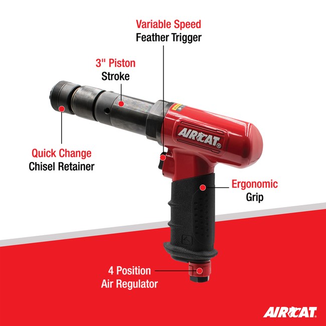 AIRCAT 5250 A T 401 Shank Super Duty Air Hammer