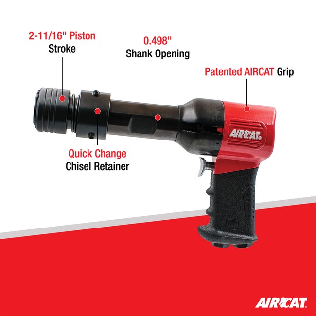 AIRCAT 5300 B T Super Duty 0 498 Shank Air Hammer