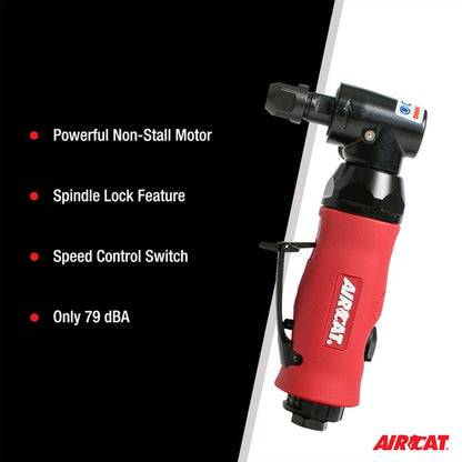 AIRCAT 6280 75 Hp Angle Die Grinder With Spindle Lock