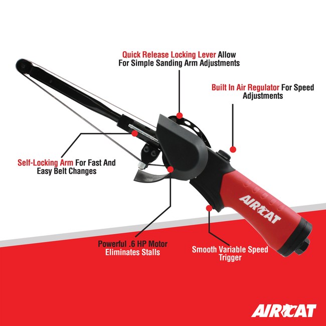 AIRCAT 6325 1 2 X 18 Belt Sander