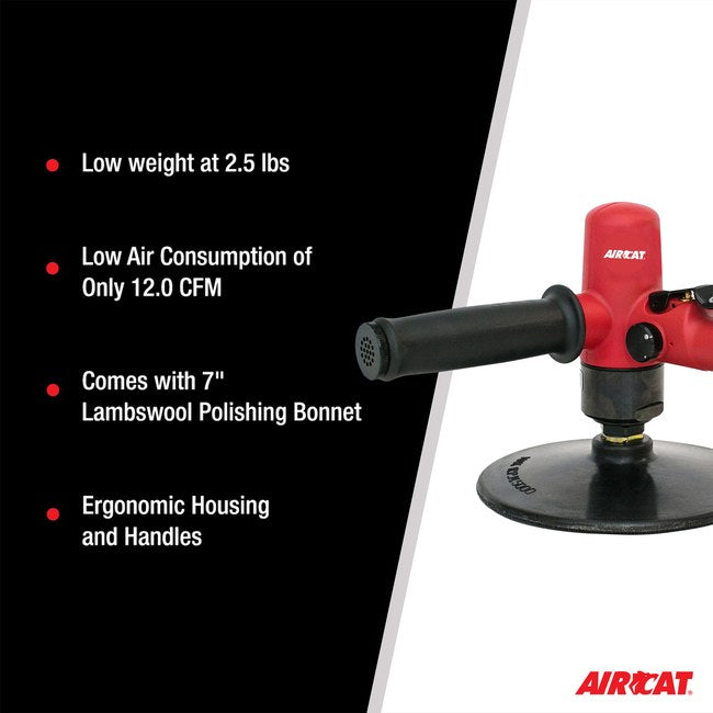 AIRCAT 6370 6 Hp Composite Low Weight Vertical Polisher