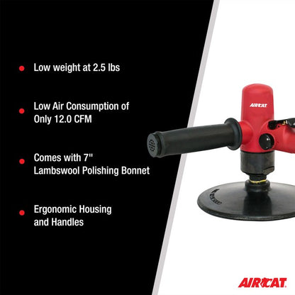 AIRCAT 6370 6 Hp Composite Low Weight Vertical Polisher