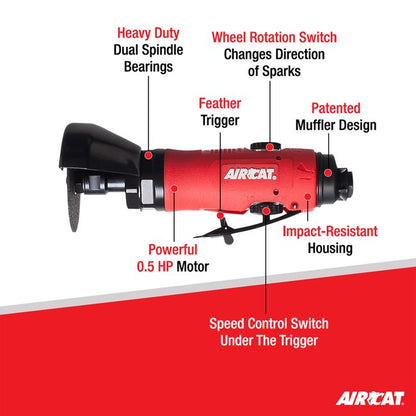 AIRCAT 6520 5 Hp 3 Reversible Cut Off Tool