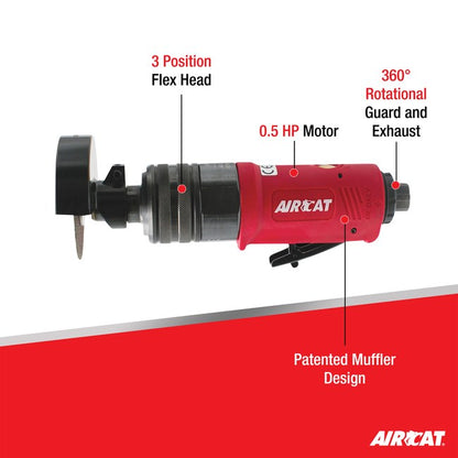 AIRCAT 6530 5 Hp 3 Flex Head Cut Off Tool