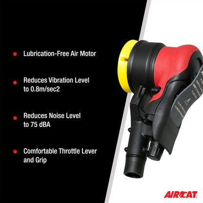 AIRCAT 6700 3 336cv Central Vac Orbital Palm Sander Polisher