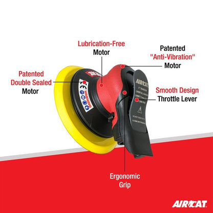 AIRCAT 6700 5 336 Non Vac Orbital Palm Sander 2