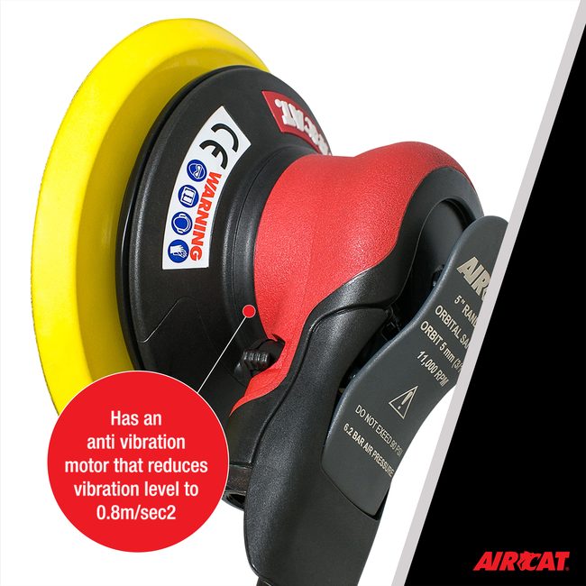 AIRCAT 6700 5 336 Non Vac Orbital Palm Sander 2