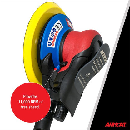 AIRCAT 6700 6 332cv Central Vac Orbital Palm Sander 3