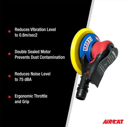 AIRCAT 6700 6 332sv Self Vac Orbital Palm Sander 2