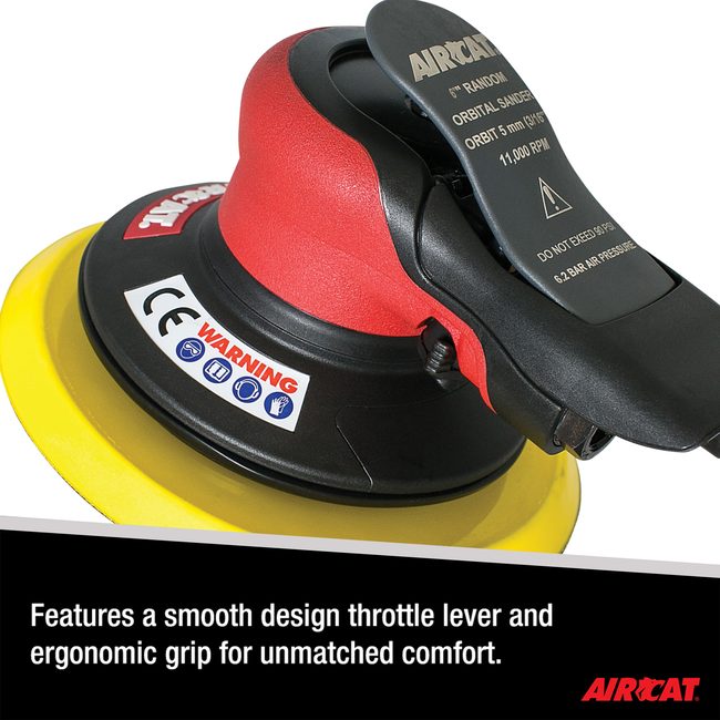 AIRCAT 6700 6 336 Non Vac Orbital Palm Sander 3