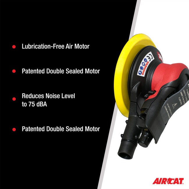 AIRCAT 6700 6 336cv Central Vac Orbital Palm Sander 2