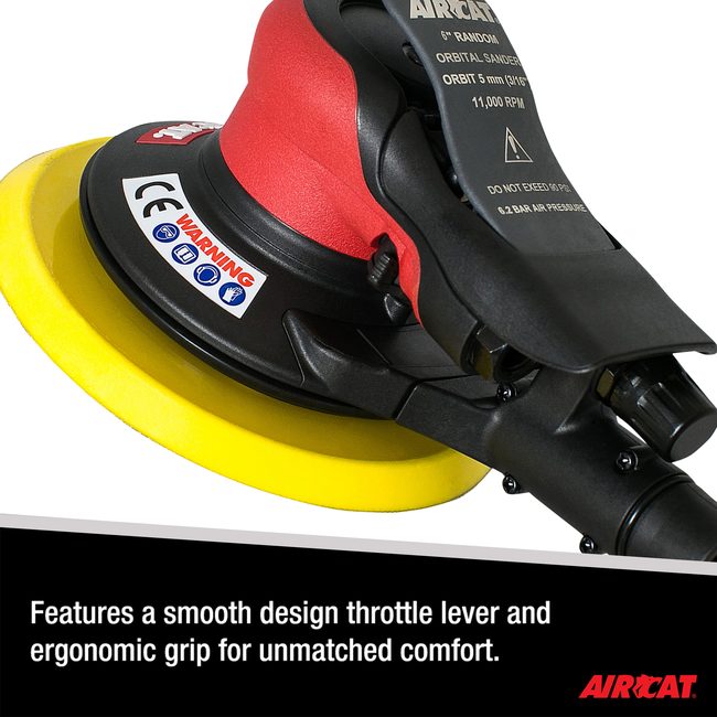 AIRCAT 6700 6 336cv Central Vac Orbital Palm Sander 2