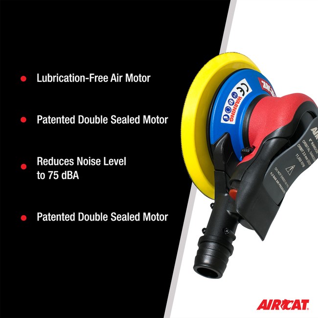 AIRCAT 6700 6 336sv Self Vac Orbital Palm Sander