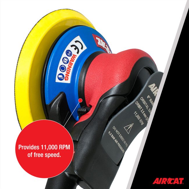 AIRCAT 6700 6 336sv Self Vac Orbital Palm Sander
