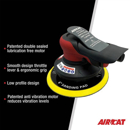 AIRCAT 6700 6 338 Non Vac Orbital Palm Sander