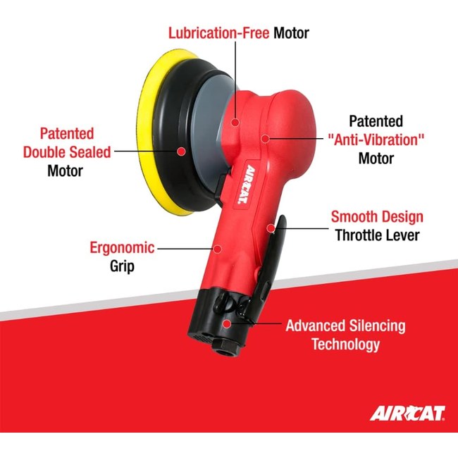 AIRCAT 6700 6g Non Vac Geared Planetary Sander 2