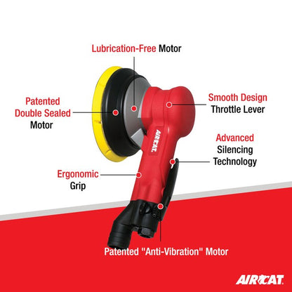 AIRCAT 6700 6gcv Central Vac Geared Planetary Sander 2