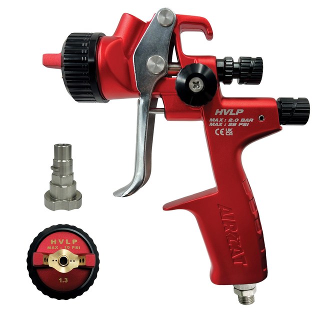 AIRCAT 6900 Hvlp Gravity Feed Spray Gun 1 3 Mm