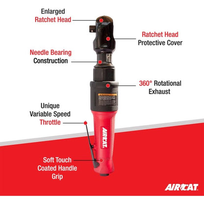 AIRCAT 806 3 8 High Performance Ratchet