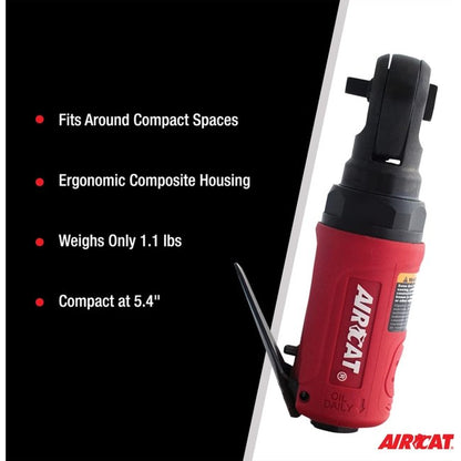 AIRCAT 807 25 1 4 Mini Palm Ratchet