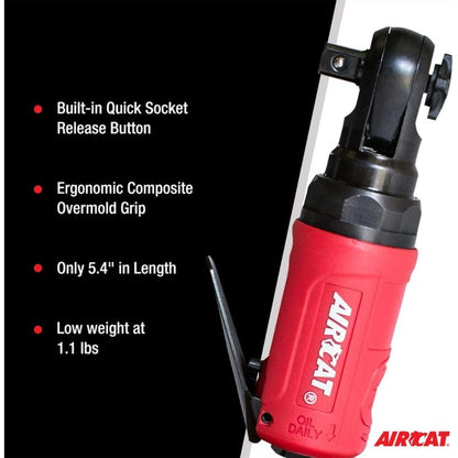 AIRCAT 807 3 8 Mini Palm Ratchet