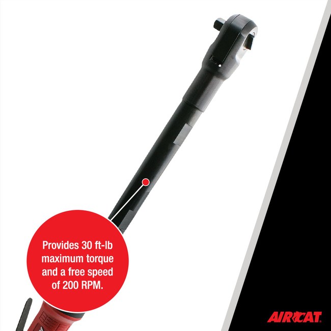 AIRCAT 808 15 25 1 4 Long Reach Ratchet 15 Inch