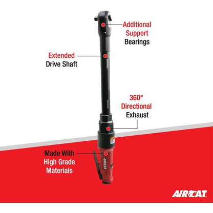AIRCAT 808 15 3 8 Long Reach Ratchet 15 Inch