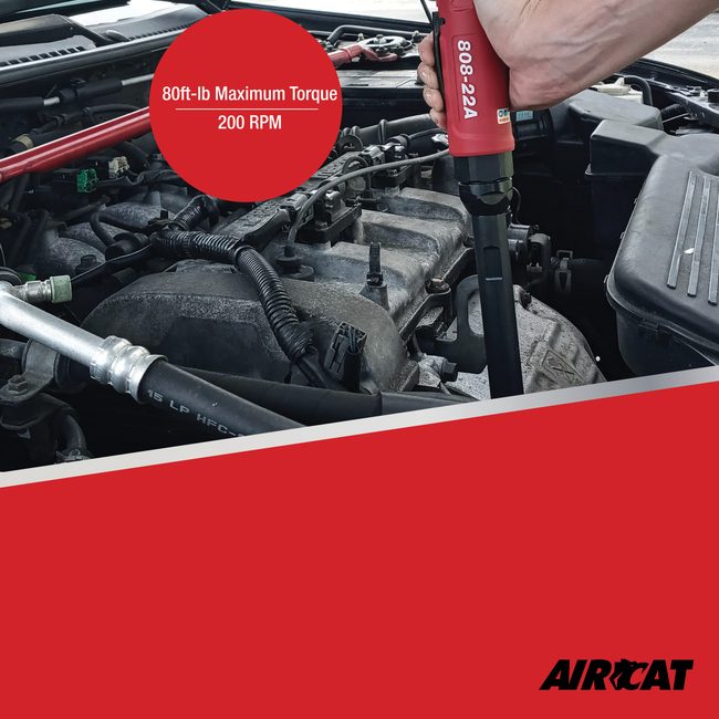 AIRCAT 808 22 A 3 8 Long Reach Ratchet 22 Inch 2