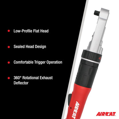 AIRCAT 809 Sh 5 1 2 Sealed Flat Head Ratchet 2