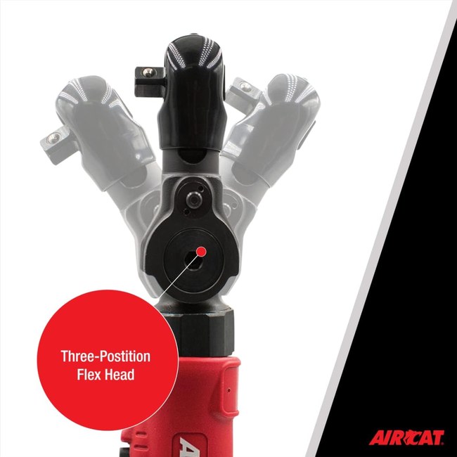 AIRCAT 811 1 4 30 Flex Head Ratchet