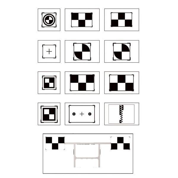 Autel LDWTARGET1 Targets and Holder for LDW Calibration