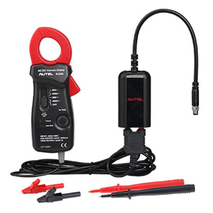 Autel MaxiBAS BTAK Battery Tester Accessory Kit includes the DM100 Digital Multimeter