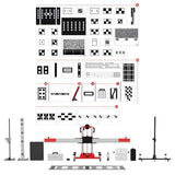 Autel MaxiSYS AS20 ADAS All Systems 2.0 Standard Calibration Frame and ACC Reflector