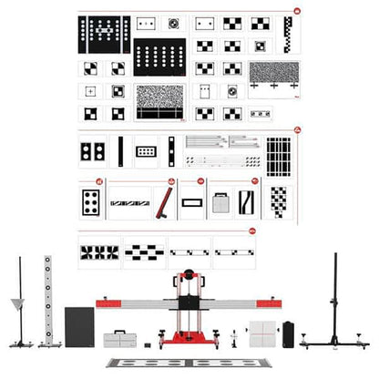 Autel MaxiSYS AS20 ADAS All Systems 2.0 Standard Calibration Frame and ACC Reflector