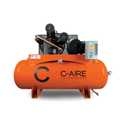 C-Aire 7.5 HP 80 Gallon Simplex Air Compressor PN A075V080 | A075H080 